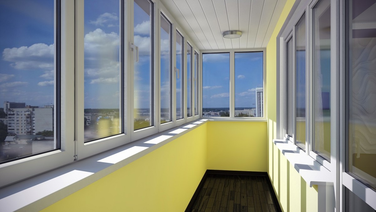 Внутреннее утепление балкона как часть дизайна