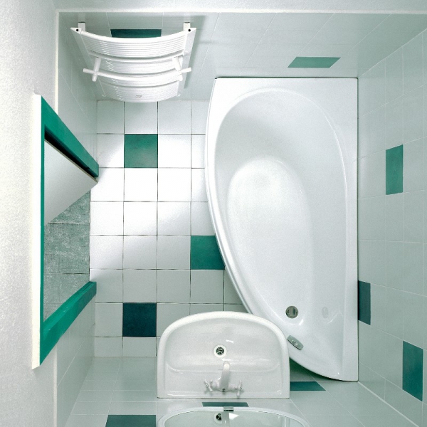 Дизайн маленькой ванной комнаты: решаем проблему грамотно