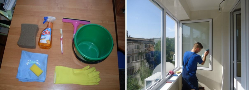 Как помыть окна на балконе снаружи: лучшие способы