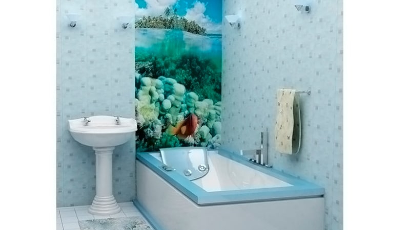 Отделка ванной комнаты пластиковыми панелями: фото инструкция