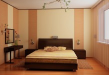 			Интерьер спальни с двумя видами обоев: 5 советов по подбору оттенков		