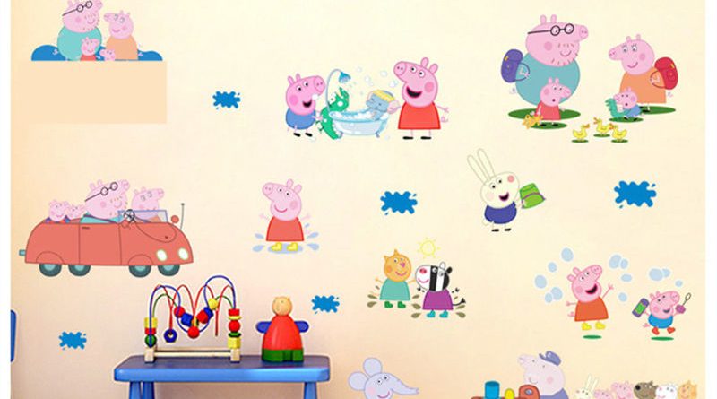 Детская комната по мотивам «Свинки Пепы»
