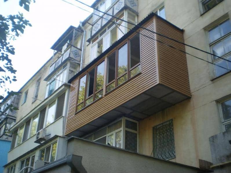 Как увеличить балкон в хрущевке: размер и идеи