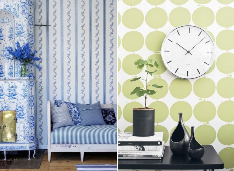 Шведские обои: дизайн в интерьере, в шведском стиле, флизелиновые, отзывы, бумажные для стен, видео