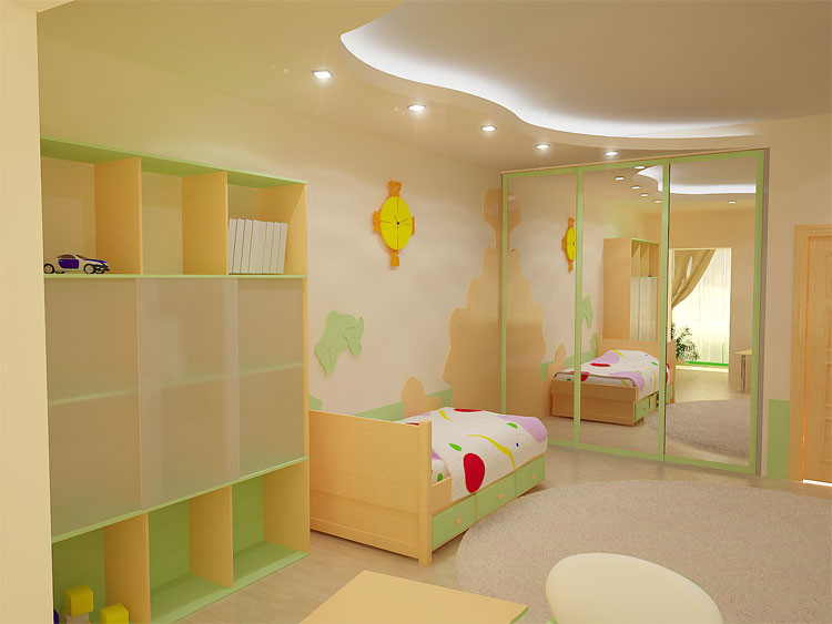 Украсить детскую комнату своими руками: идеи		