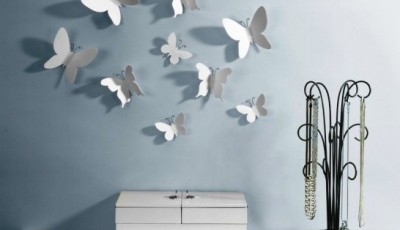 Бабочки на стене: декор своими руками