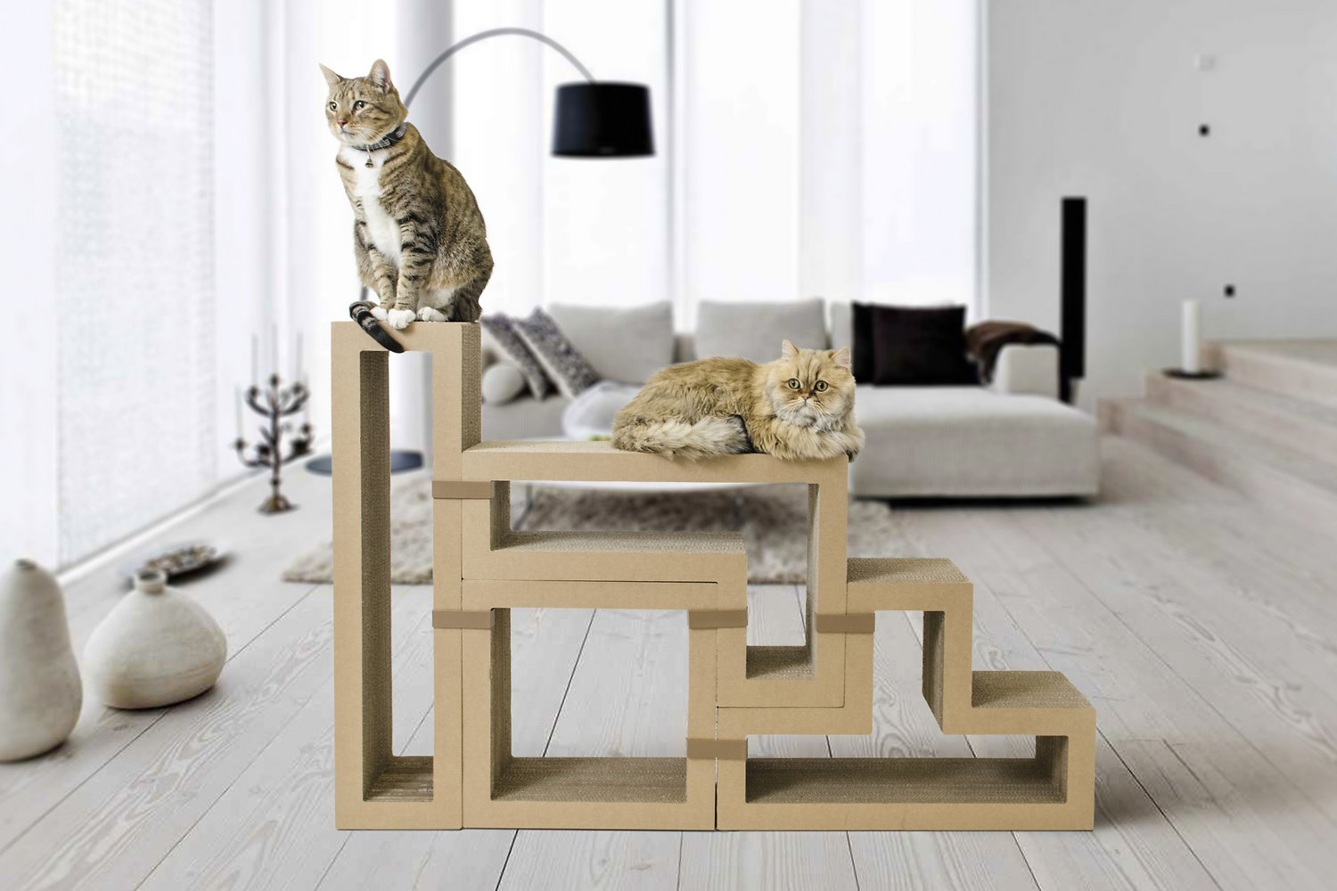 Как выбрать стильный кошачий домик для любимой кисы?