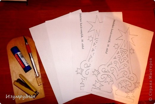 Схемы киригами для начинающих к Пасхе и на 8 марта