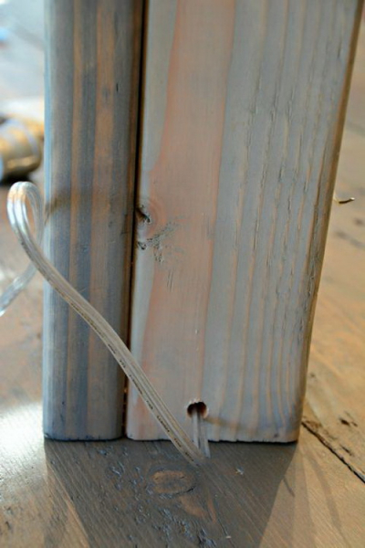 Как сделать настольную лампу с деревянным основанием (мастер-класс, фото)
