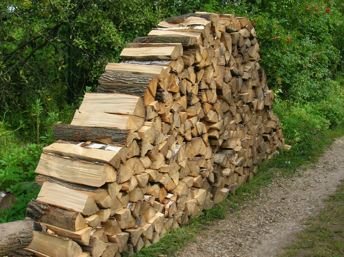 Как оформить хранение дров на своем участке [4 стильных совета]