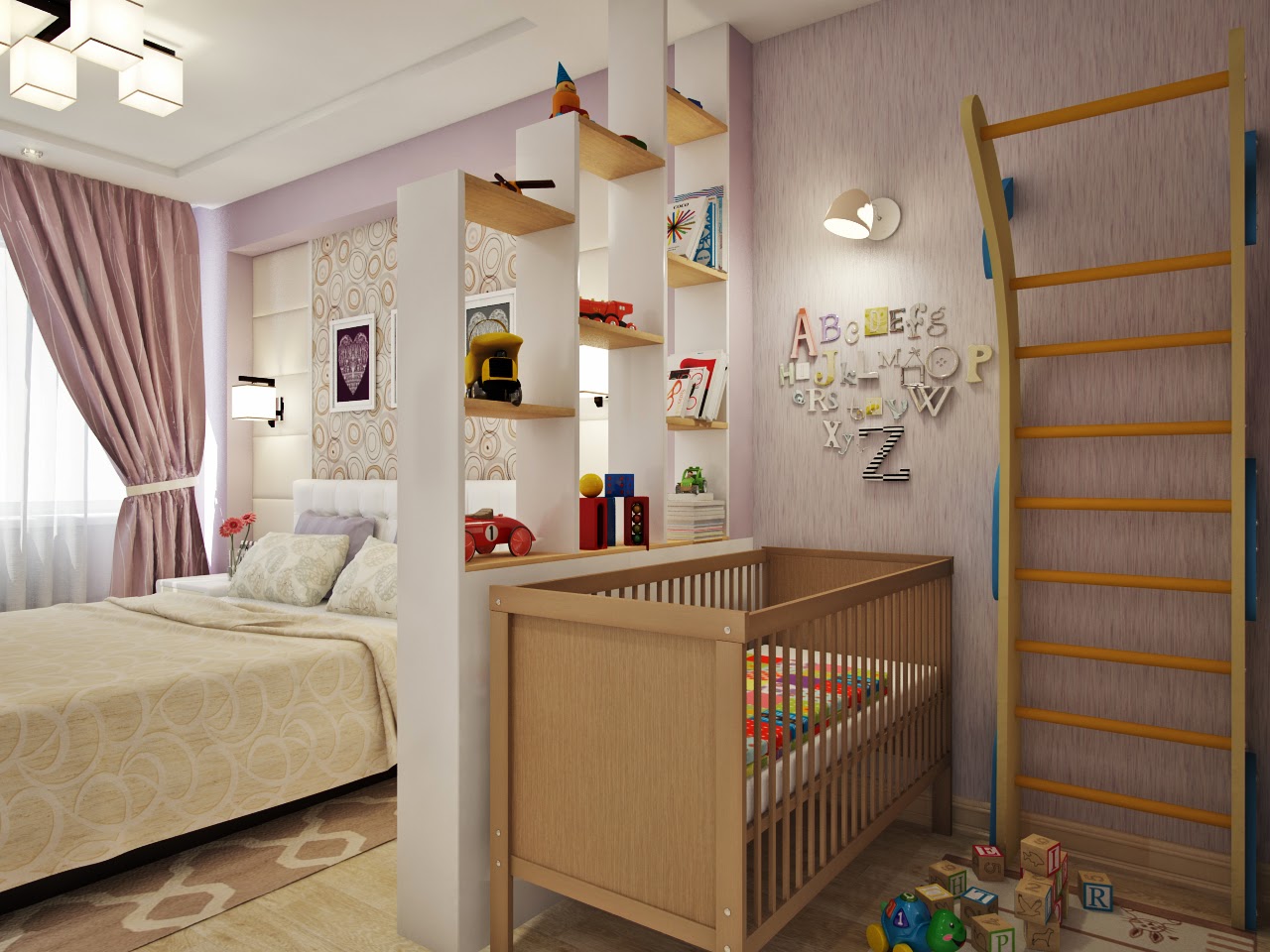Как изменить родительскую спальню к появлению малыша?
