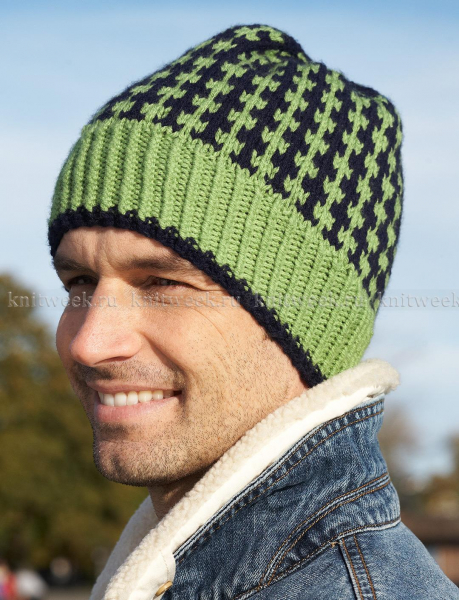 Схема мужской шапки спицами: вязаная шапка-ушанка для мужчины с фото и видео