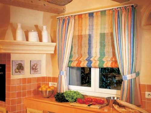 Как самостоятельно пошить шторы на кухню