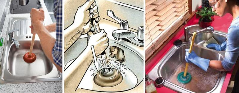 									Как прочистить засор в раковине на кухне народными средствами								