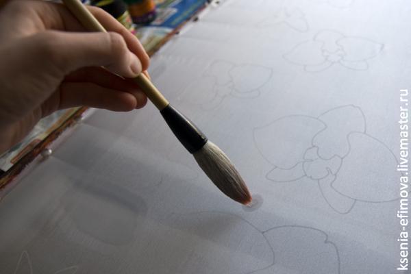 Роспись по шелку: мастер-класс для начинающих, рисунки и техника