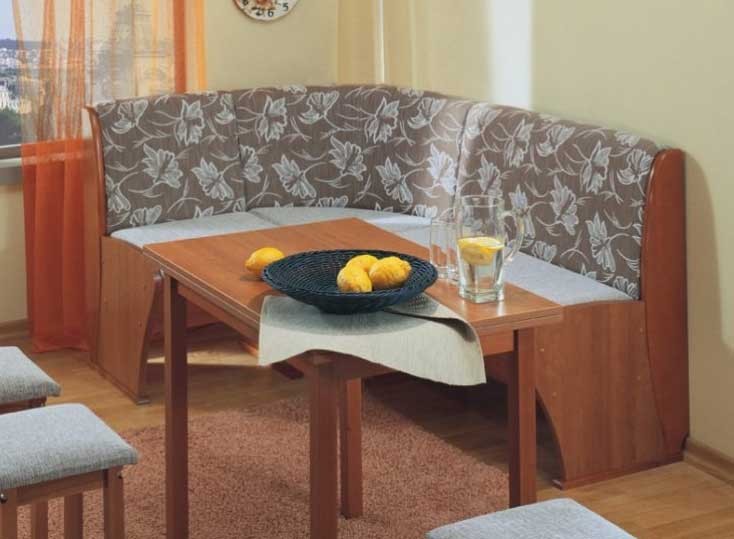 Многофункциональный угловой диван со спальным местом на кухню