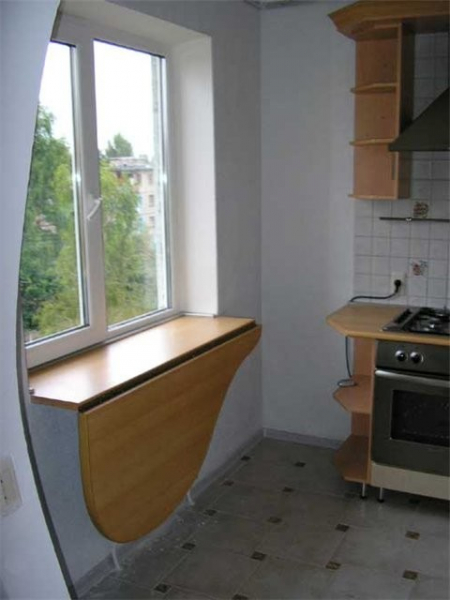 Как использовать подоконник на кухне (65 фото)