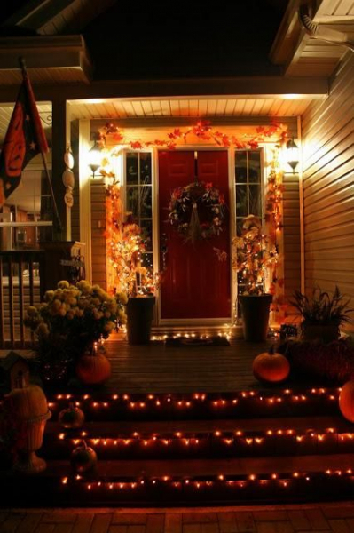 Декорации на Хэллоуин своими руками: украшение комнаты с фото и видео