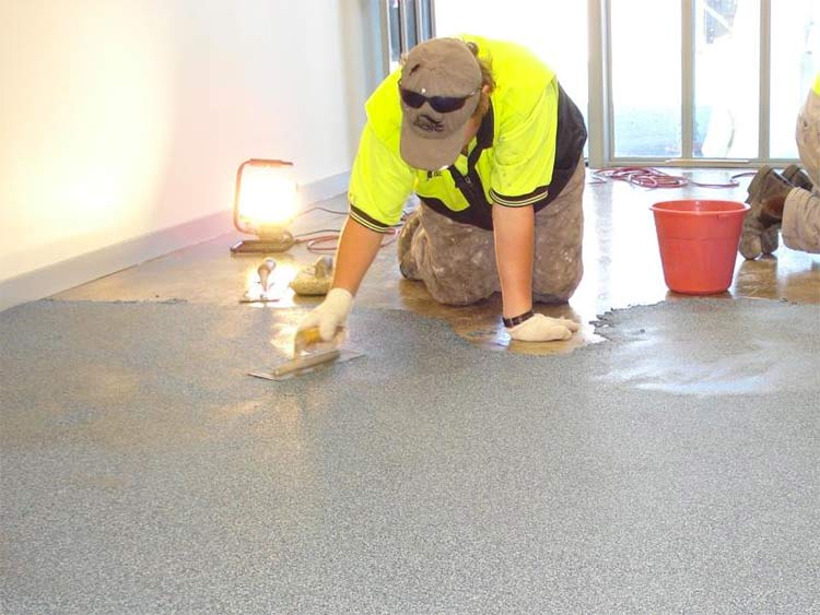 Обеспыливание бетонного перекрытия или пола своими руками