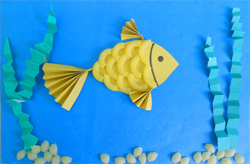 Золотая рыбка своими руками: схема и описание с фото