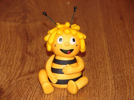 Пчелки своими руками из мастики и из полимерной глины
