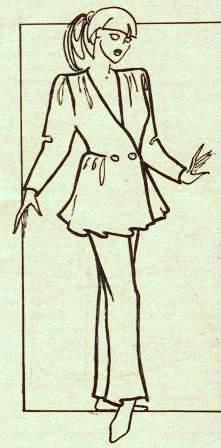 Женская пижама: выкройка с описанием для шитья