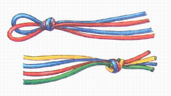 Плетение браслетов из цветных трубочек для начинающих с фото и видео