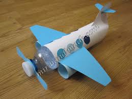 Самолет своими руками из подручных материалов для детей