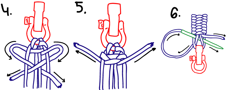 Схемы плетения паракорда своими руками: инструкции с фото