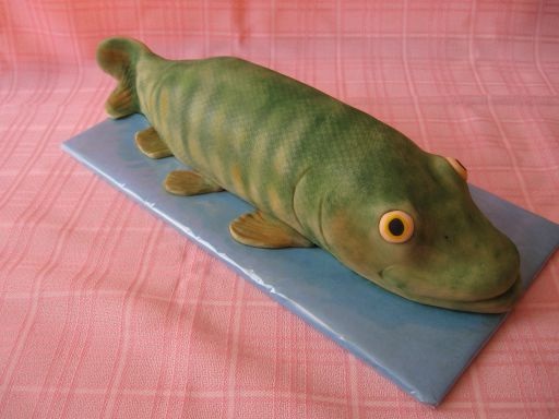 3D торт Рыба из сахарной мастики. 50 идей