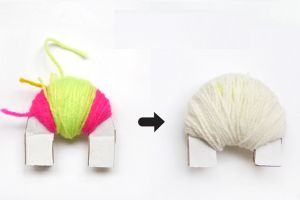 Как сделать помпоны из пряжи, ниток и меха на шапку своими руками с видео