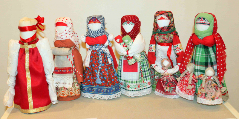 Русская народная кукла из ниток: мастер-класс с фото