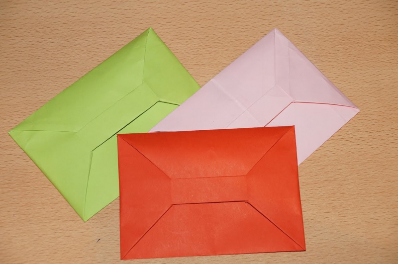 Конверт оригами для денег с сюрпризом: схема, как сделать с видео