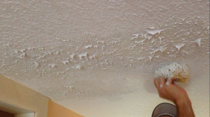 [Творим дома] Рельефный фактурный потолок своими руками