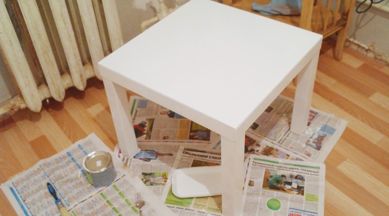Деревянная мебель из IKEA: чем и как красить?