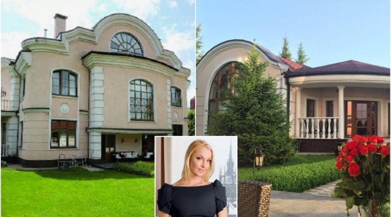 Где живет Волочкова: особняк под Москвой стоимостью 2,5 млн Евро