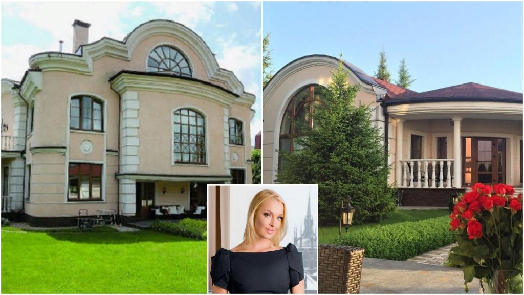 Где живет Волочкова: особняк под Москвой стоимостью 2,5 млн Евро