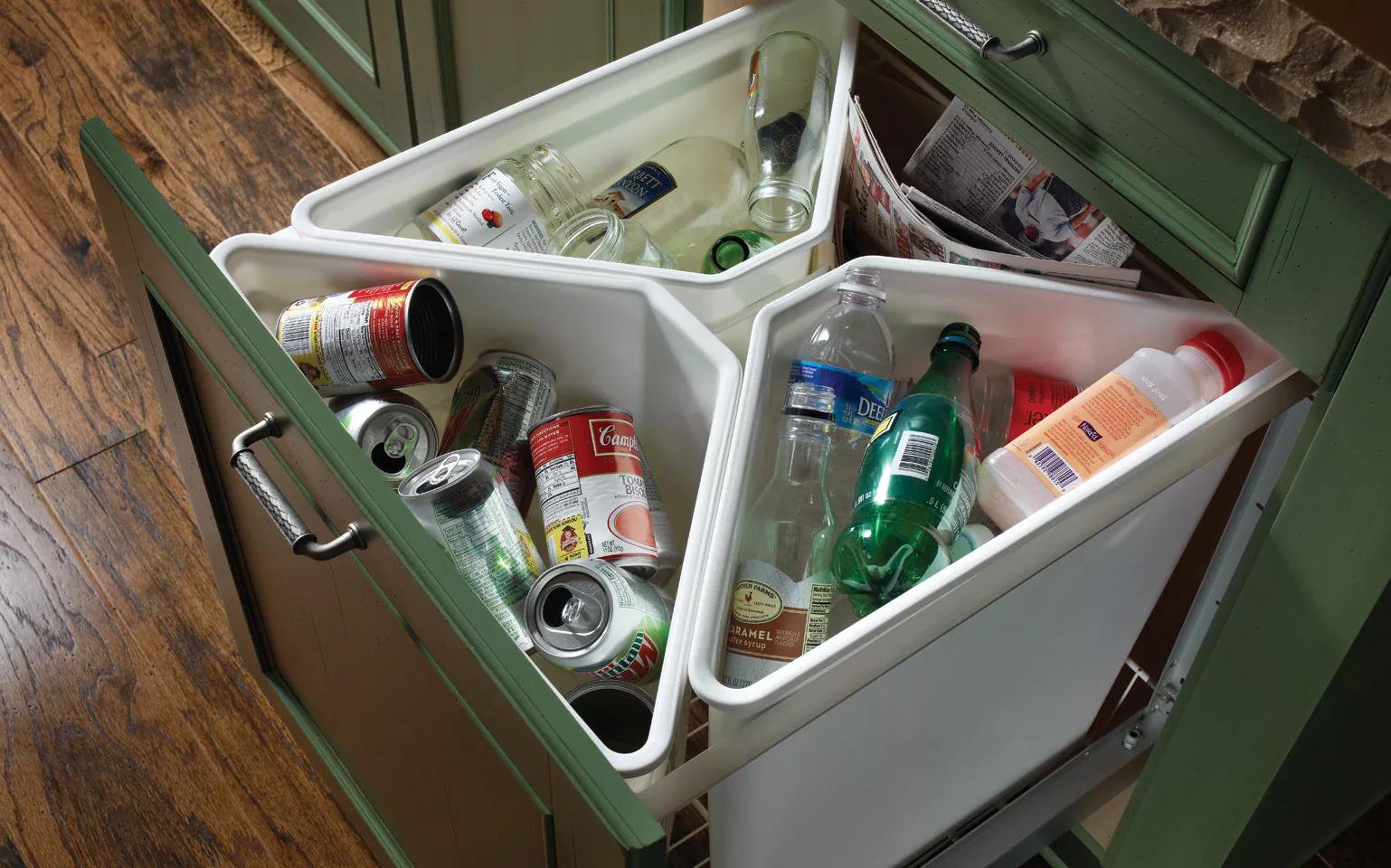 Как организовать раздельный сбор мусора дома?