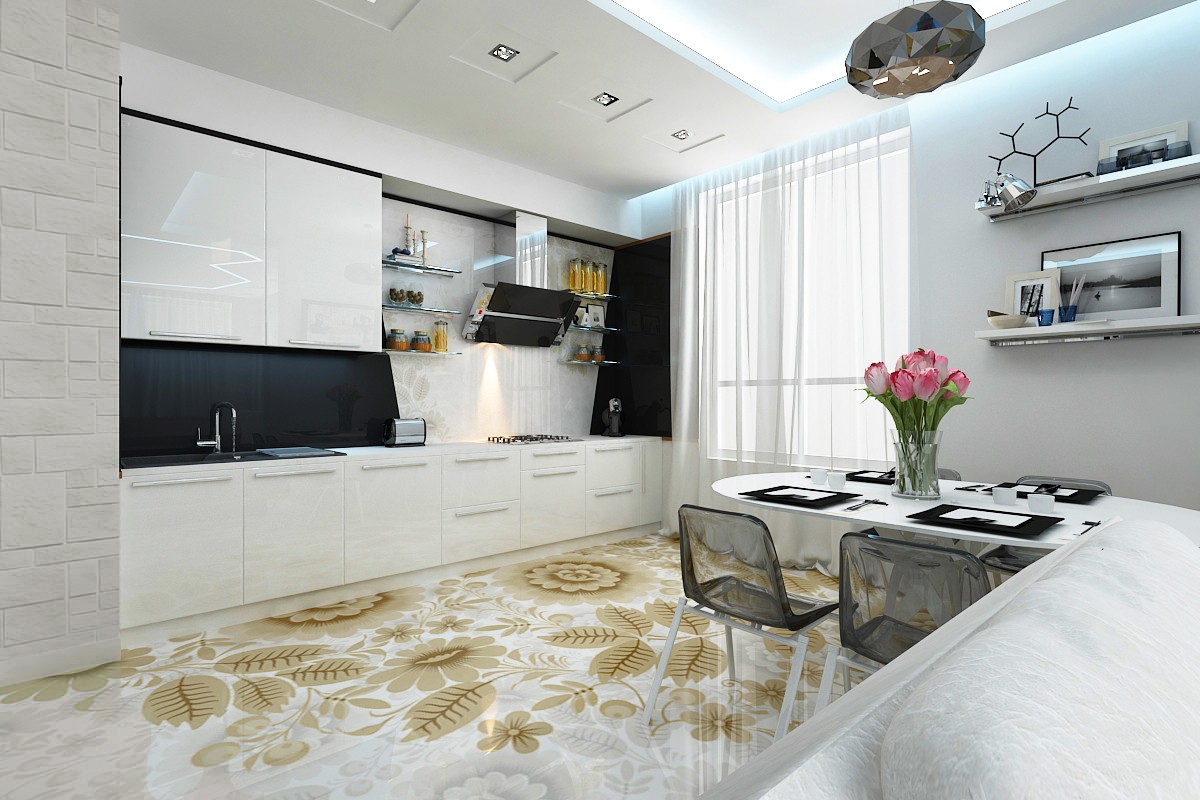 Белая Кухня Дизайн 2023 Фото