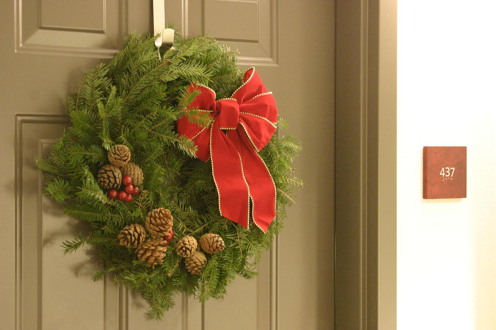 Венок Рождественский На Дверь