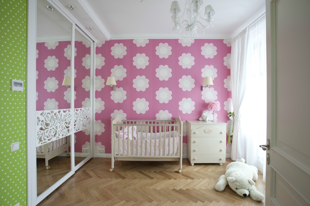 интерьер детской комнаты для малыша 