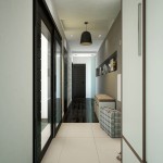 дизайн длинного коридора в трехкомнатной квартире