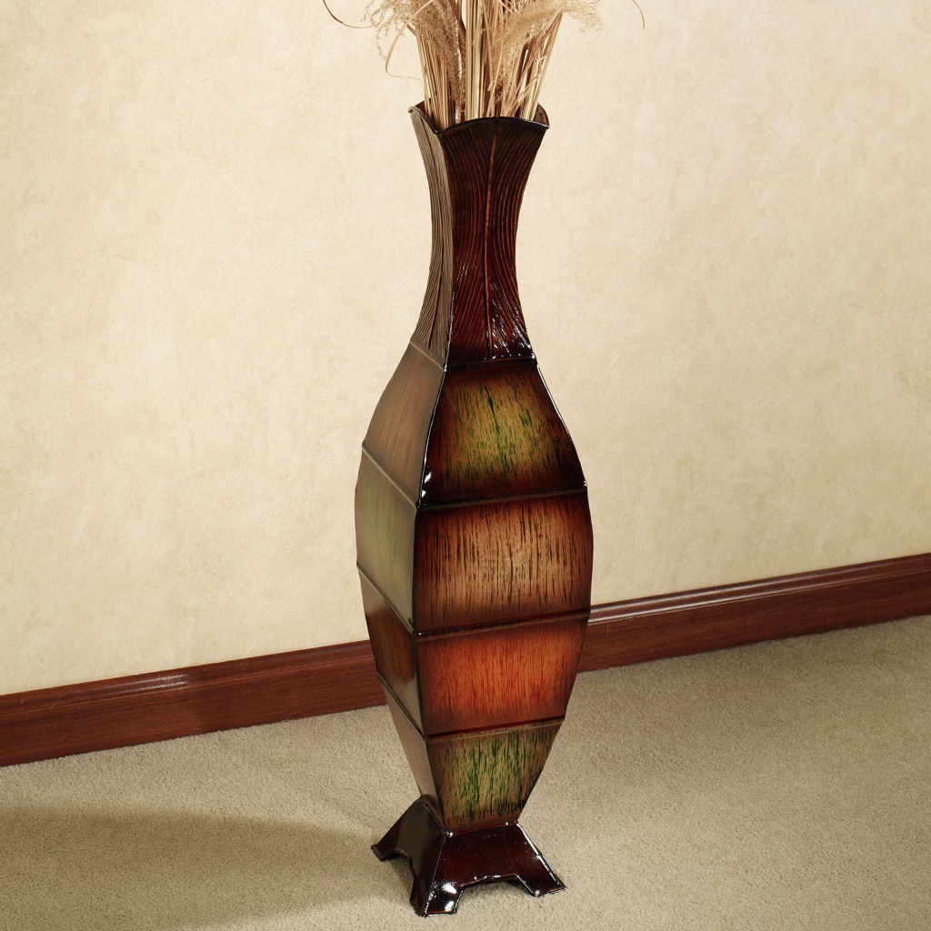 ваза напольная декоративная высокая своими руками