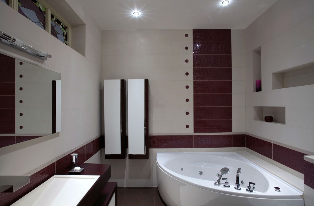 Преимущества угловой ванны: особенности выбора и варианты размещения (+38 фото)