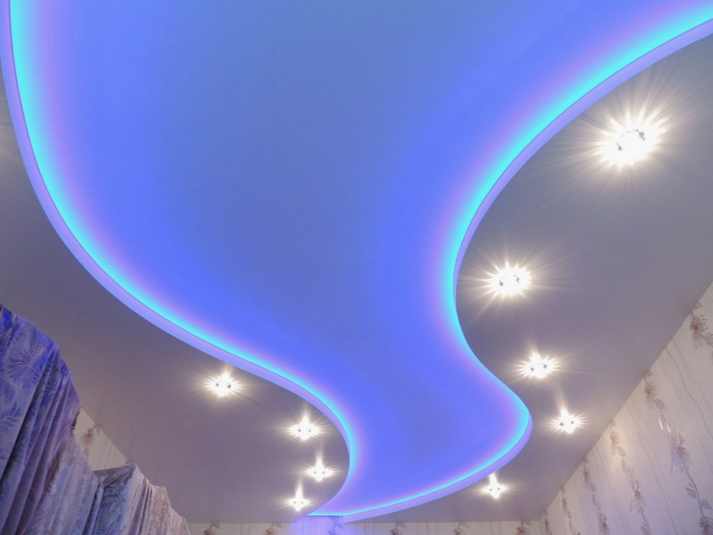 Светодиодная подсветка натяжного потолка