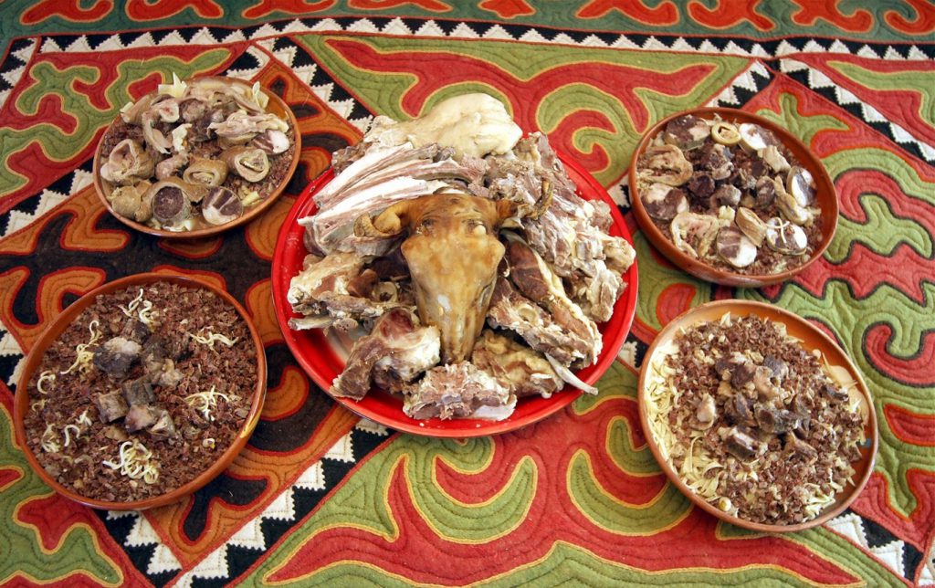 Казахские мясные блюда