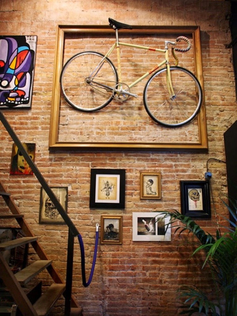 Велосипед в интерьере дома: как оригинально оформить дизайн