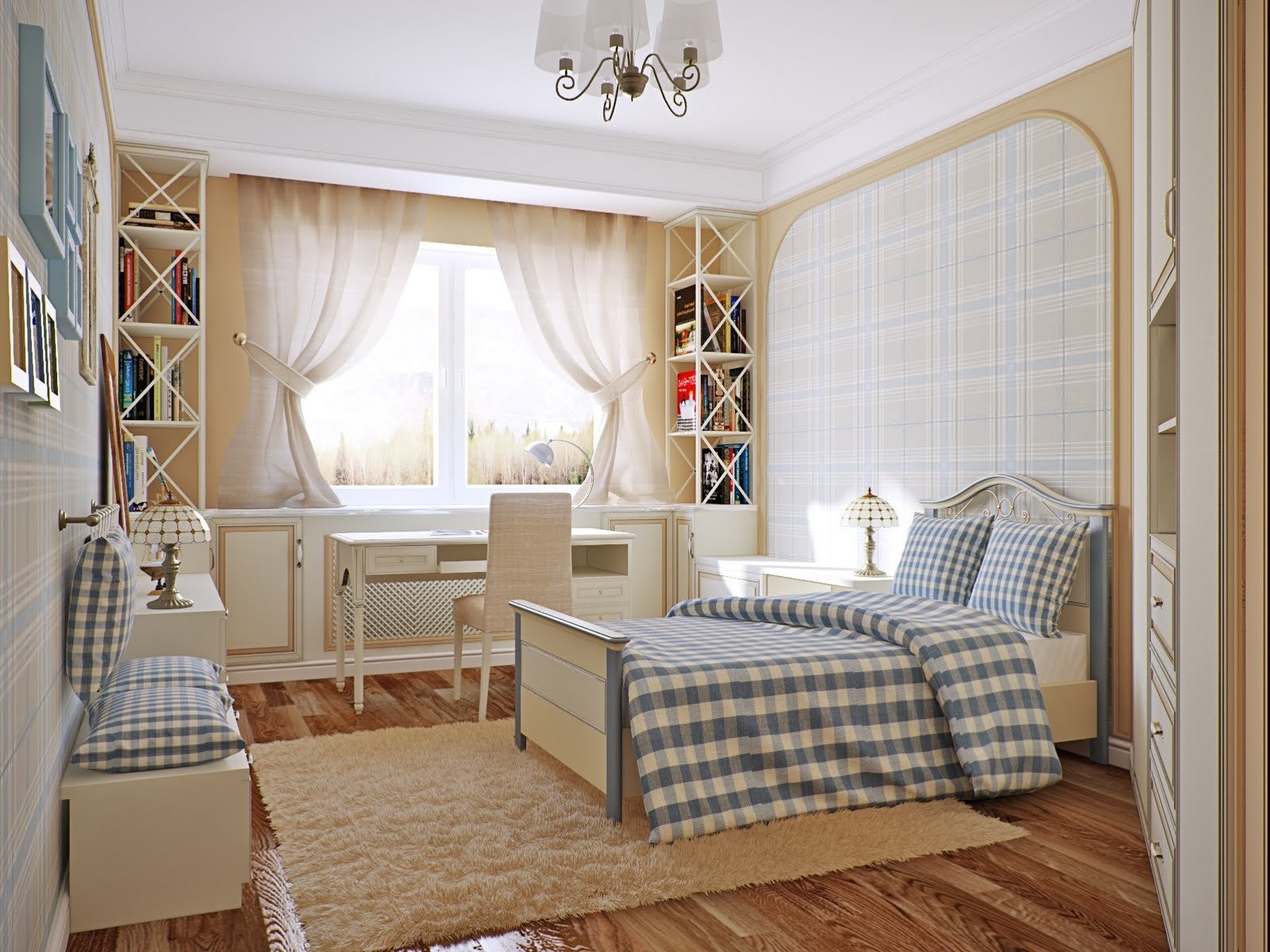 Интерьер спальни в стиле прованс — французская романтика (+40 фото)