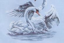Схемы для вышивки крестом лебедей: лебединая пара бесплатно, черная верность на пруду, девушка и наборы, царевна