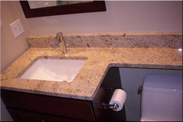 Столешница в ванную под раковину: выбор и самостоятельное изготовление